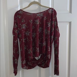 FREE PEOPLE OPEN BACK TOP